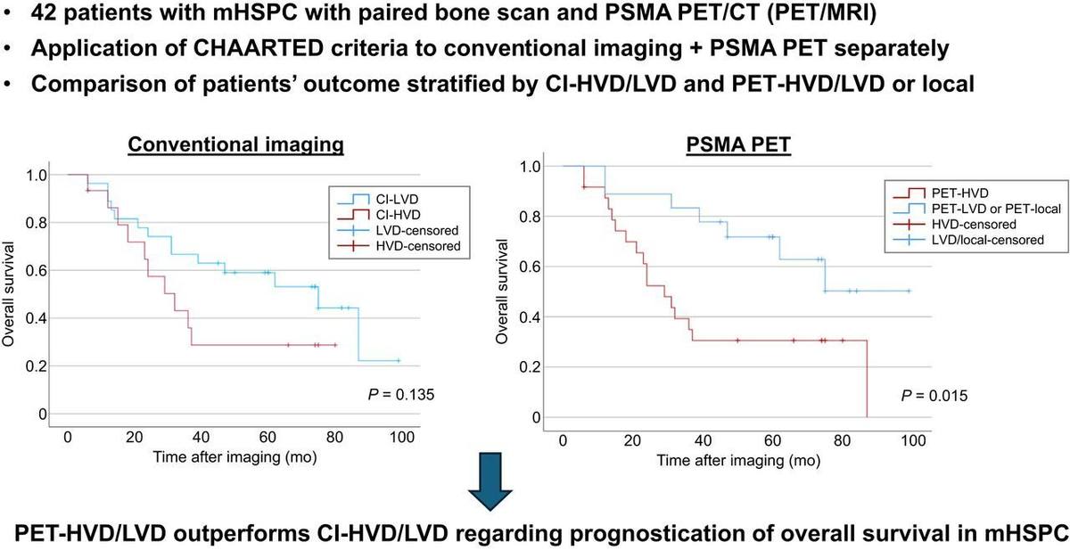 Prognostic Value of PSMA PET-Derived Tumor Burden Stratification in Metastatic Hormone-Sensitive Prostate Cancer.的论文原文Figure 1